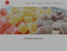 Tablet Screenshot of mellowjello.com